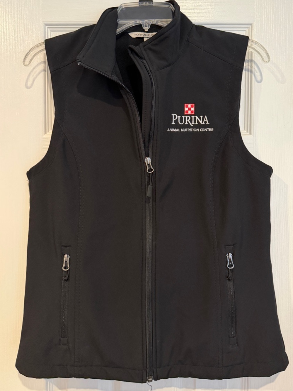 Port Authority Black Ladies M Softshell Vest